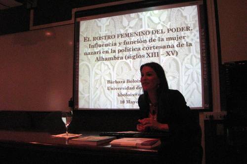 Bárbara Boloix Gallardo en el XXIV Seminario de Estudios Medievales y Renacentistas